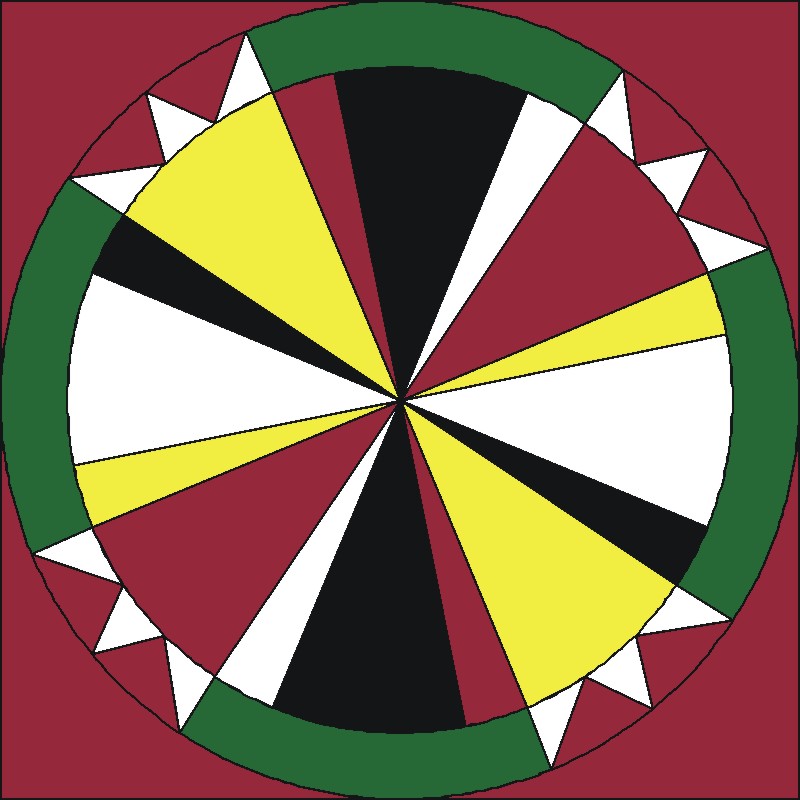 Indian Paint Brush Barn Quilt Trails